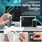 3-in-1 fingerprint-safe screen cleaner
