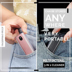 3-in-1 fingerprint-safe screen cleaner