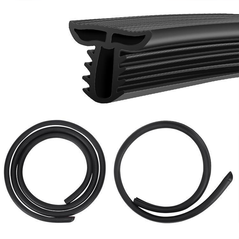 Soundproof sealing strips for B- and C-pillars in cars (especially for Volkswagen)