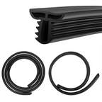Soundproof sealing strips for B- and C-pillars in cars (especially for Volkswagen)