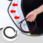 Soundproof sealing strips for B- and C-pillars in cars (especially for Volkswagen)
