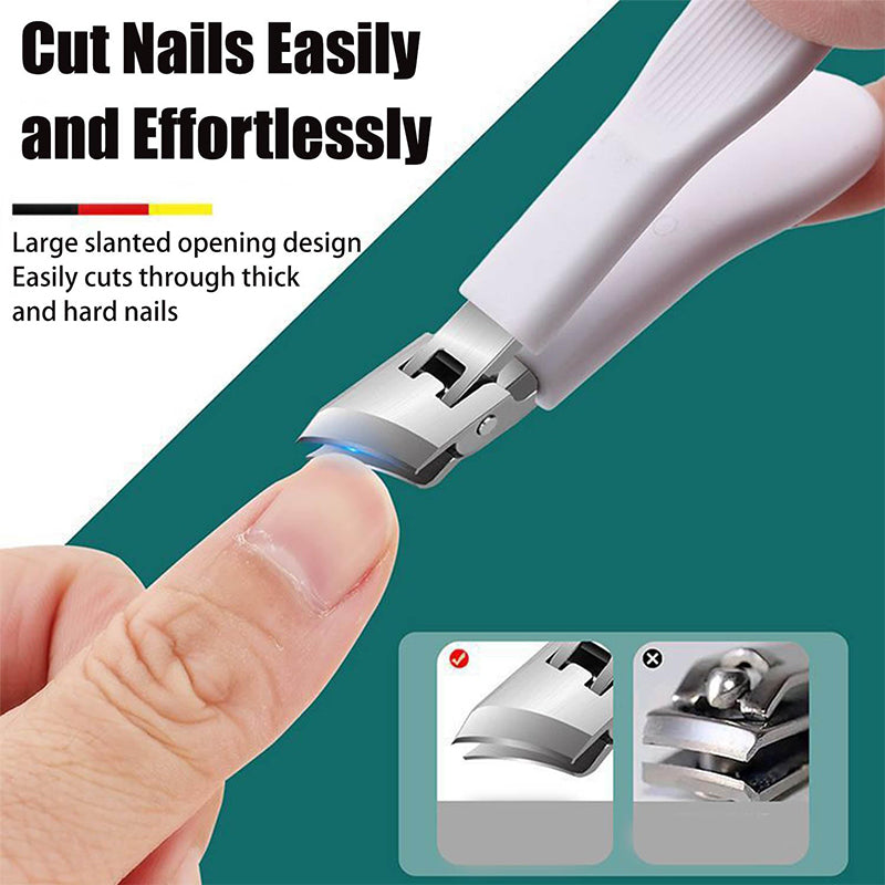 Set with 3 angled nail clippers in the shape of an eagle claw
