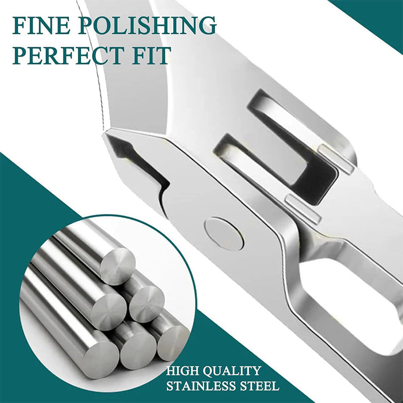 Set with 3 angled nail clippers in the shape of an eagle claw