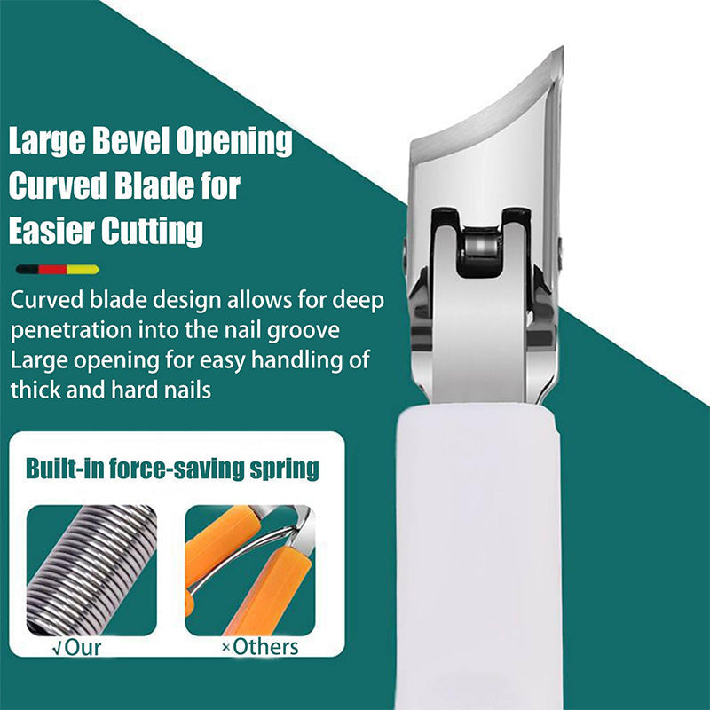 Set with 3 angled nail clippers in the shape of an eagle claw