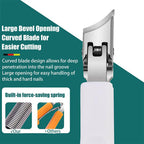 Set with 3 angled nail clippers in the shape of an eagle claw