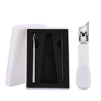 Set with 3 angled nail clippers in the shape of an eagle claw