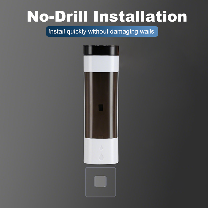 Wall-mounted dispenser holder for disposable cups