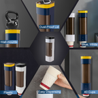 Wall-mounted dispenser holder for disposable cups