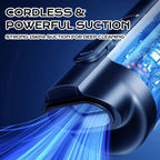 SwiftClean Handheld Vacuum | Effortless cleaning with 5 versatile accessories