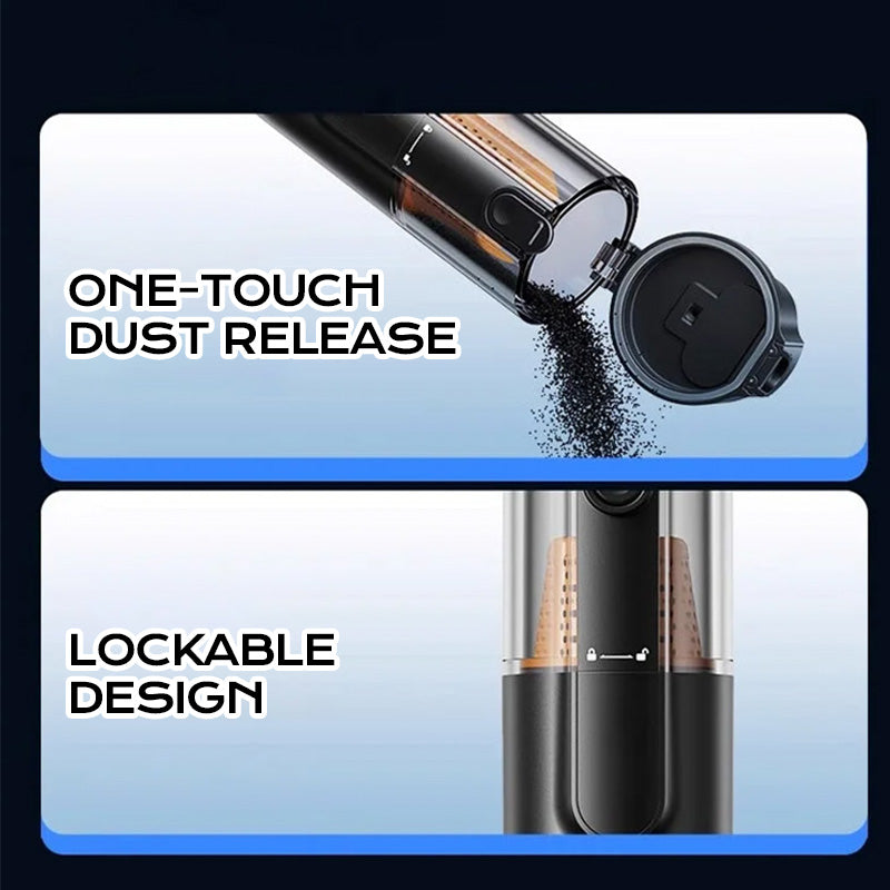 SwiftClean Handheld Vacuum | Effortless cleaning with 5 versatile accessories