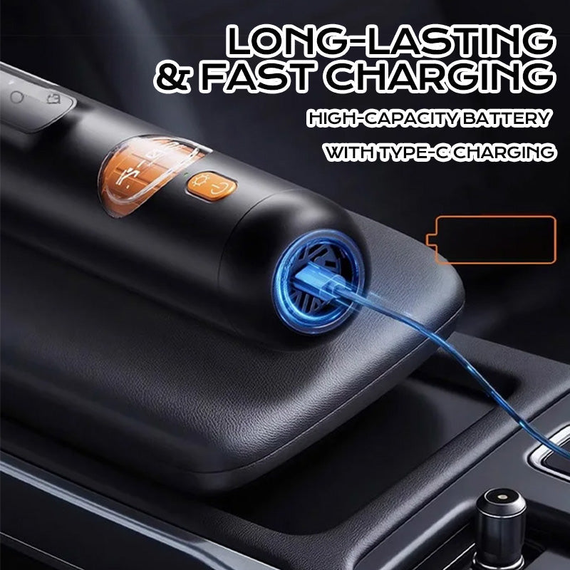SwiftClean Handheld Vacuum | Effortless cleaning with 5 versatile accessories