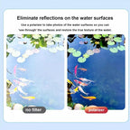 Ultrathin circular polarizing filter with clamp