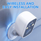 Waterproof HD surveillance camera with night vision