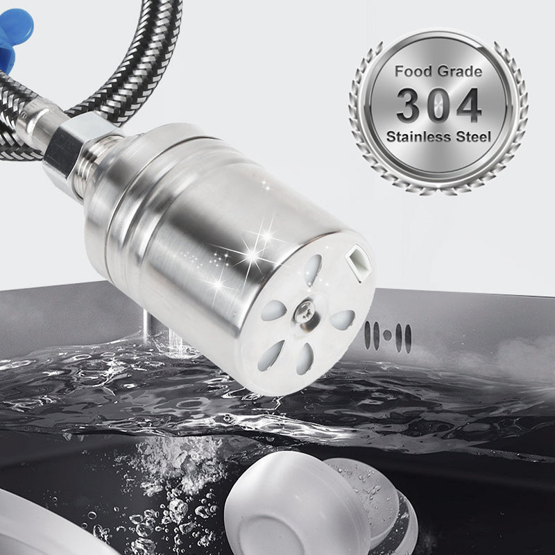 Floating ball valve in stainless steel