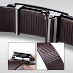 Premium toothless self-locking belt