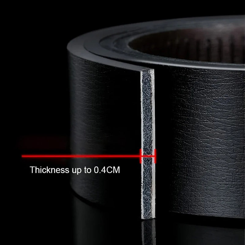 Premium toothless self-locking belt
