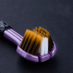 Toothbrush with three heads and multiple angles - Ensures your oral safety