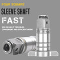 Single-sided sleeve shaft