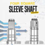 Single-sided sleeve shaft