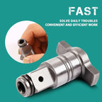 Single-sided sleeve shaft