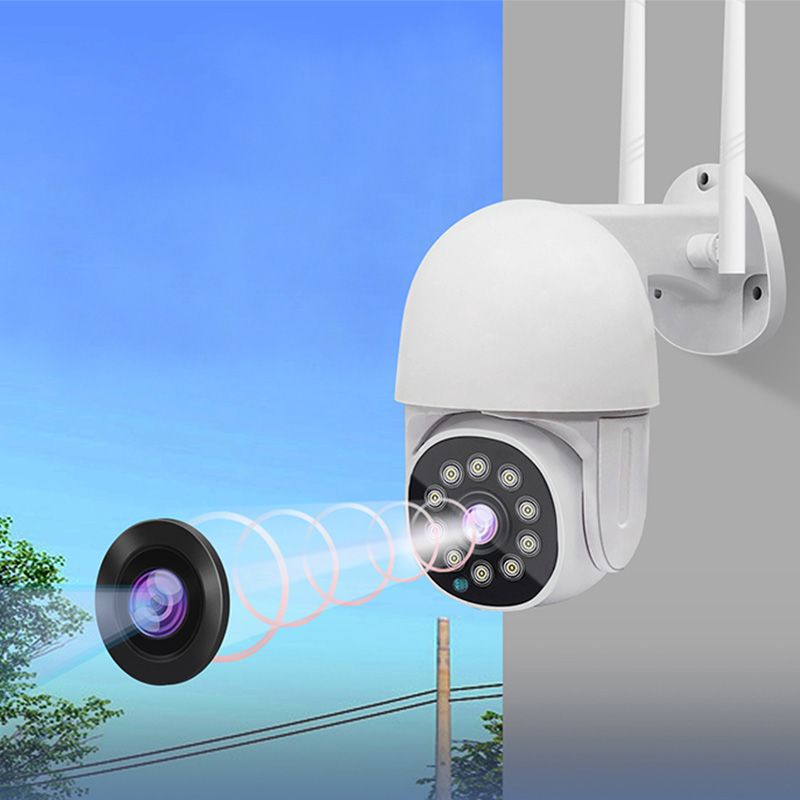 Waterproof wireless smart surveillance camera