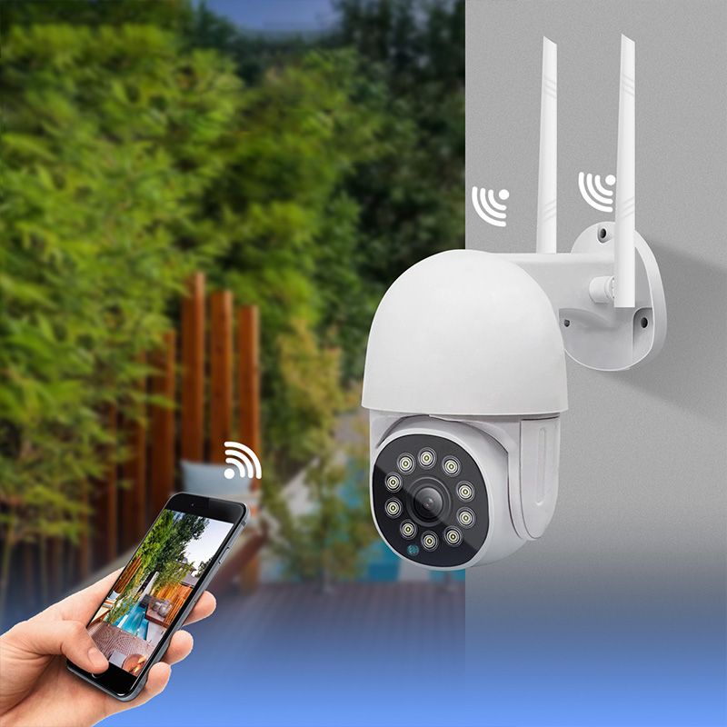 Waterproof wireless smart surveillance camera