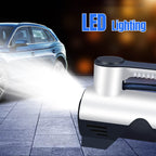 Portable wireless tire inflator with digital display