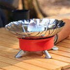 Portable gas stove for camping