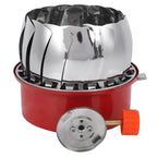 Portable gas stove for camping