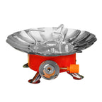 Portable gas stove for camping