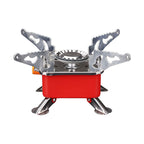 Portable gas stove for camping