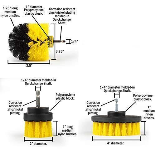 Electric disc with soft and hard brush for cleaning