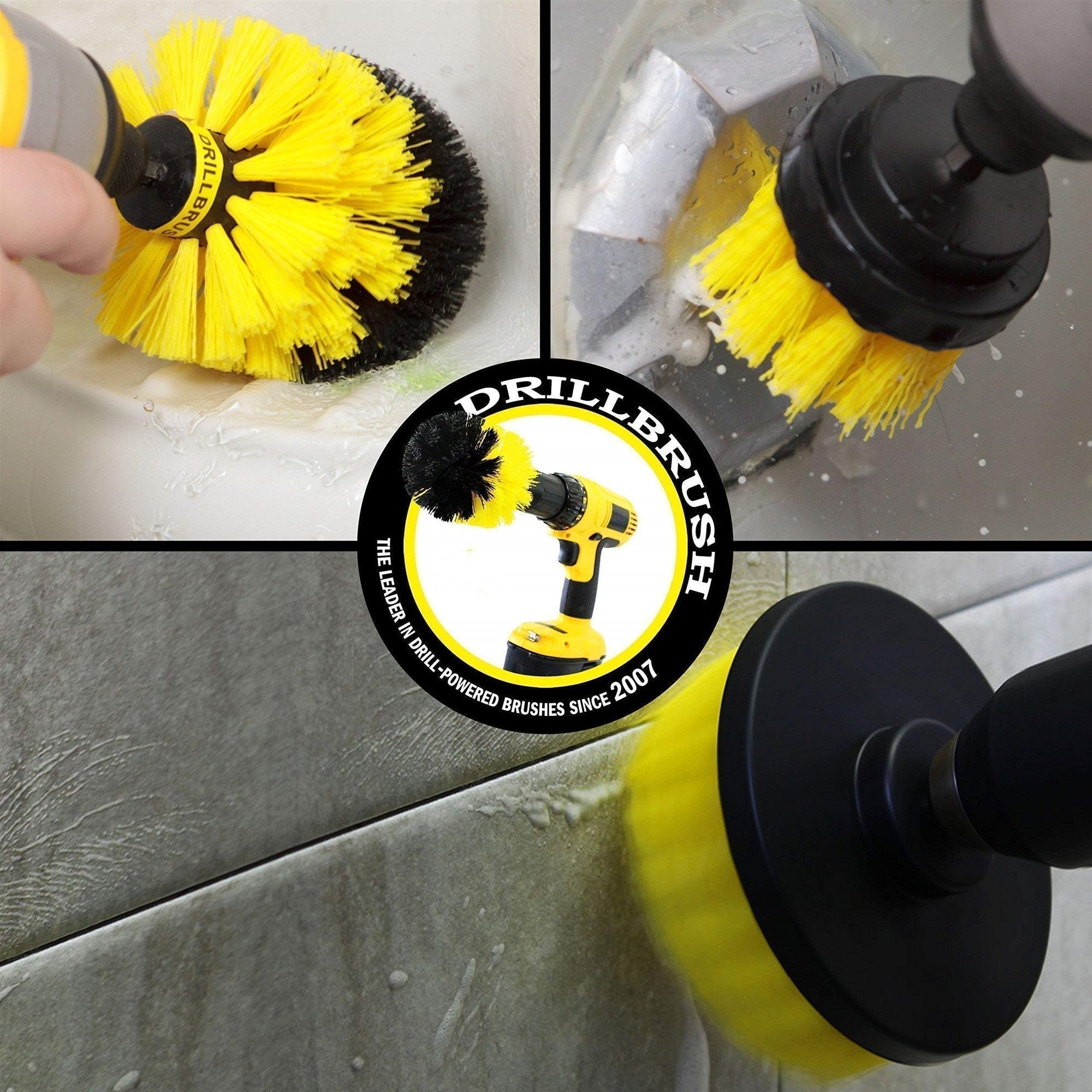 Electric disc with soft and hard brush for cleaning