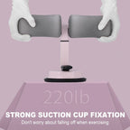 Suction cup sit-up aid