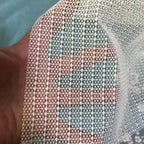 Invisible grip in netting for bedspread