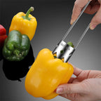 Universal fruit core remover in stainless steel