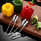 Universal fruit core remover in stainless steel