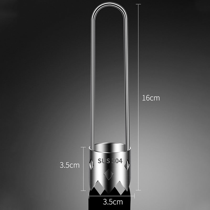 Universal fruit core remover in stainless steel