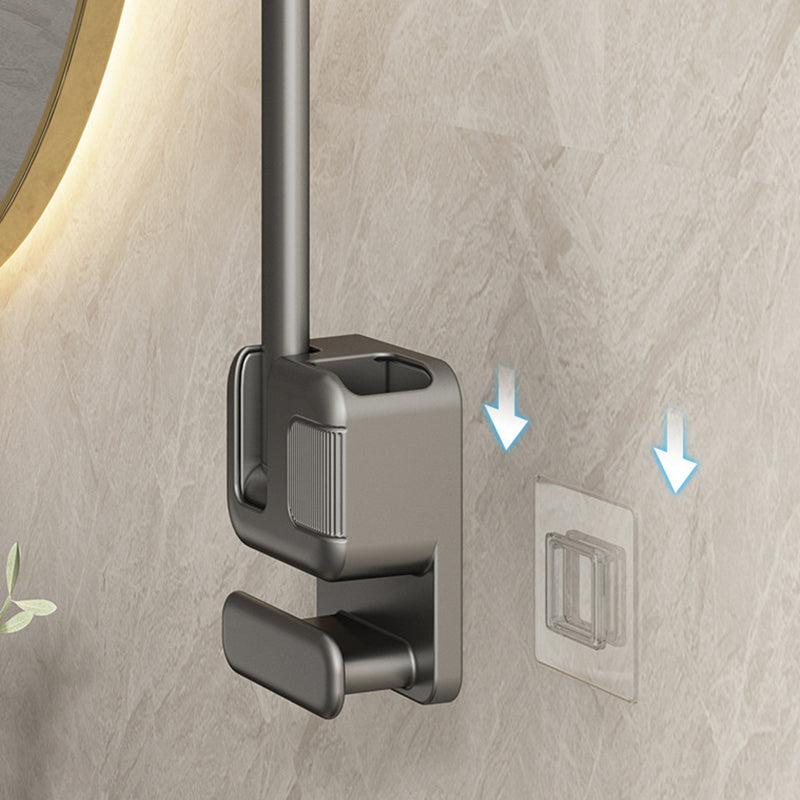 Hair dryer wall mount with cord holder
