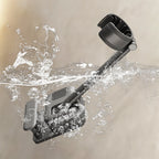 Hair dryer wall mount with cord holder