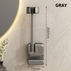 Hair dryer wall mount with cord holder