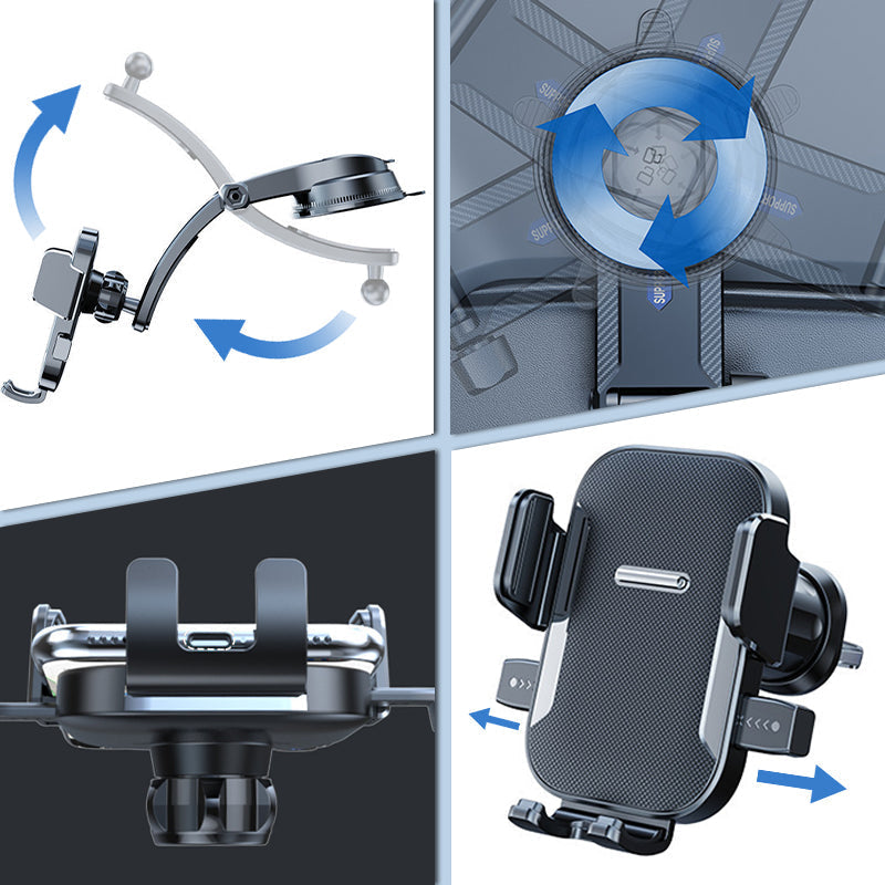 Multifunctional suction cup for car