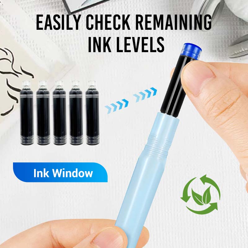 Refillable cartridge fountain pen
