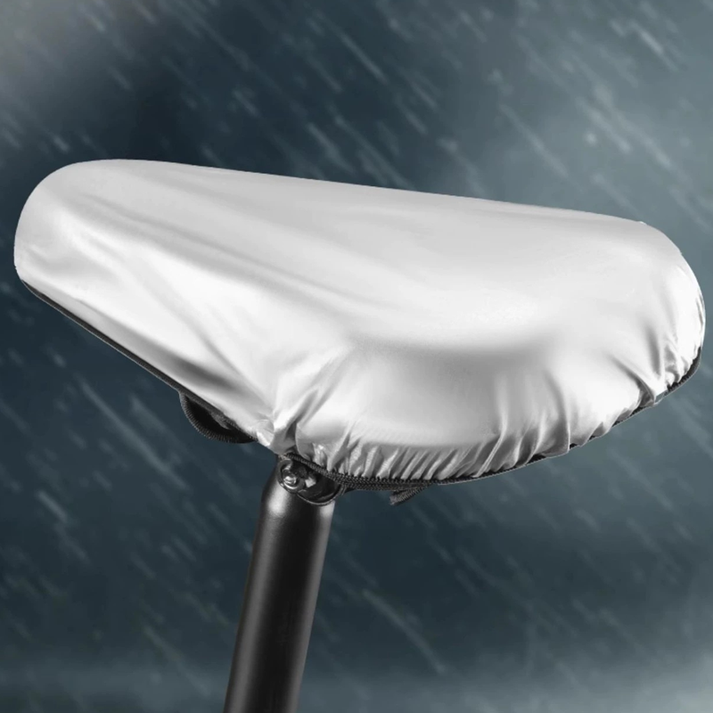 High-elastic silicone coating for bicycle saddle