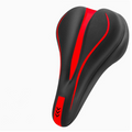 High-elastic silicone coating for bicycle saddle