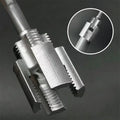 Tools for internal and external threading on PVC pipes