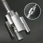Tools for internal and external threading on PVC pipes