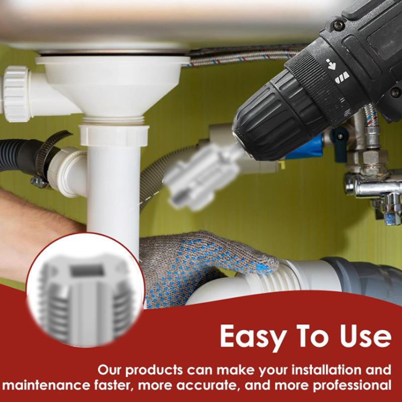 Tools for internal and external threading on PVC pipes