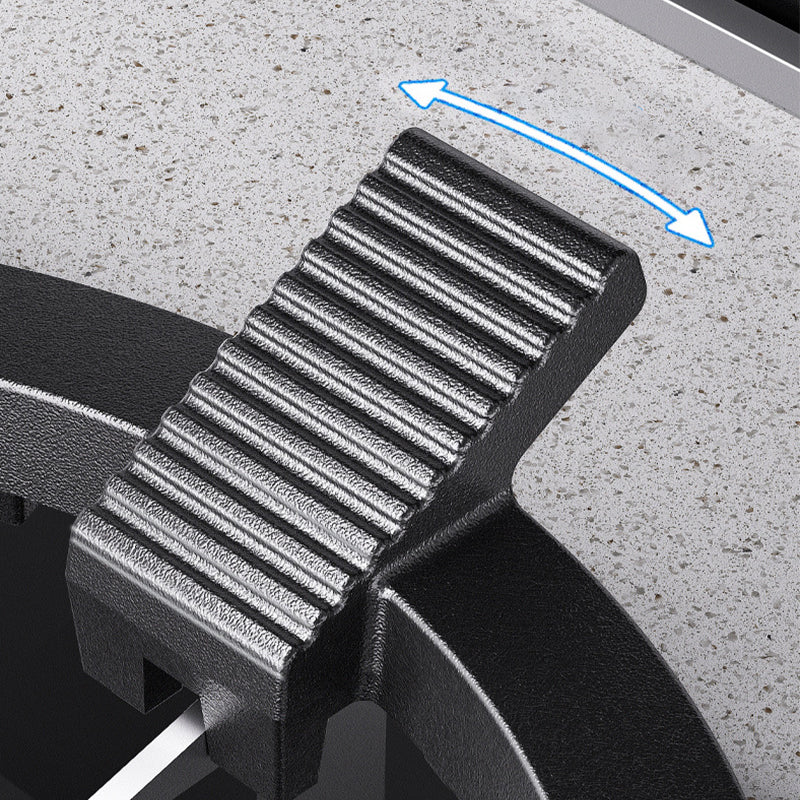 Universal gas stove stand with non-slip support shelf