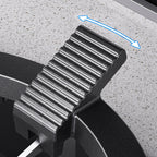 Universal gas stove stand with non-slip support shelf